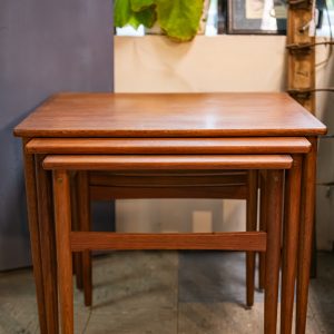 Danish Nest of Three Tables - Peter Brink for BR Gelstad