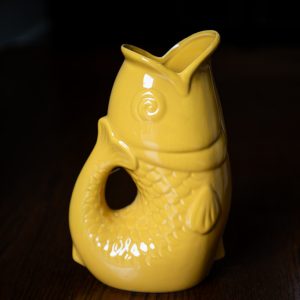 Yellow Gluggle Jug/Vase