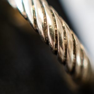 Vintage 9ct Gold Twist Ring